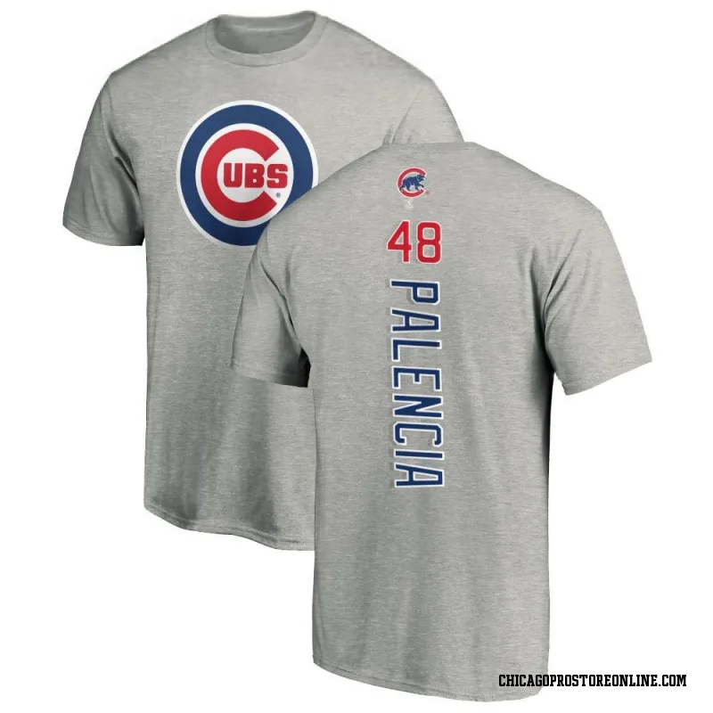 Ash Men's Daniel Palencia Chicago Cubs Backer T-Shirt