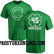 Green Youth Drew Pomeranz Chicago Cubs Dubliner Name & Number T-ShirtKelly