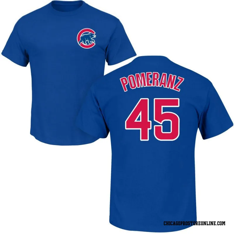Royal Youth Drew Pomeranz Chicago Cubs Roster Name & Number T-Shirt