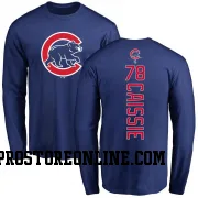 Royal Youth Owen Caissie Chicago Cubs Backer Long Sleeve T-Shirt